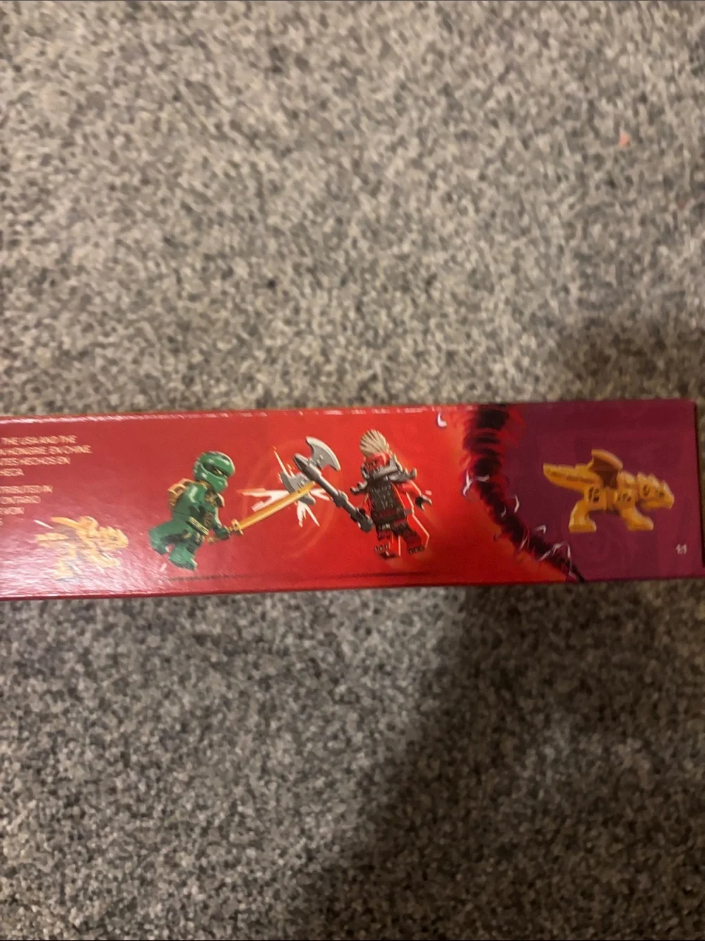 LEGO Ninjago Green Dragon with Gold Accents Building Set